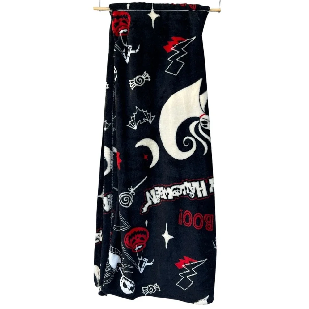 Disney 2025 The Nightmare Before Christmas Jack Halloween Throw Blanket 🎃🎃